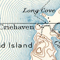 Chart of Ragged Island (detail)